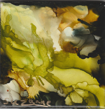 Green Brown Abstract